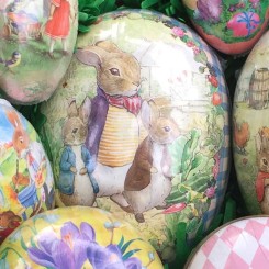 Papier Mache Eggs from Germany